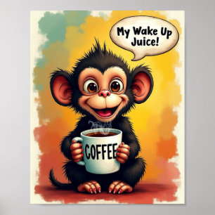 Affiche Café Cute