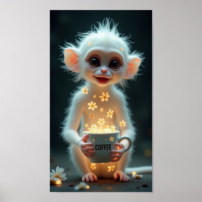 Affiche Café Cute (Devant)