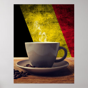 Affiche Café de Belgique
