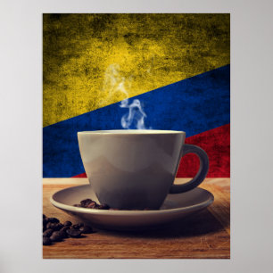 Affiche Café de Colombie