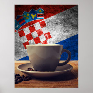 Affiche Café de Croatie