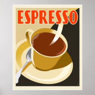 Affiche Café Deco Espresso