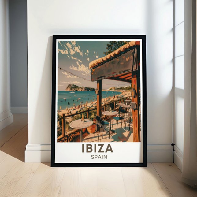 Affiche Café del Mar -Café del Mar Ibiza -Art Ibiz (Créateur téléchargé)