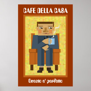 Affiche Cafe della casa