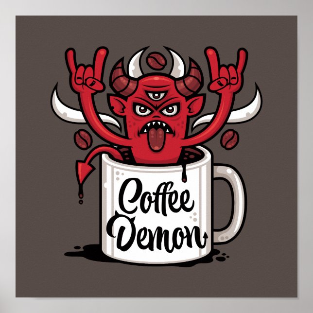 Affiche Café Demon (Devant)