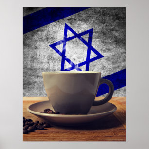 Affiche Café d'Israël
