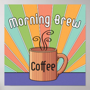 Affiche Café du matin
