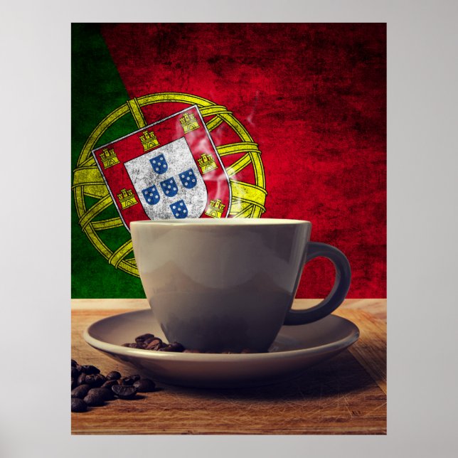 Affiche Café du Portugal (Devant)