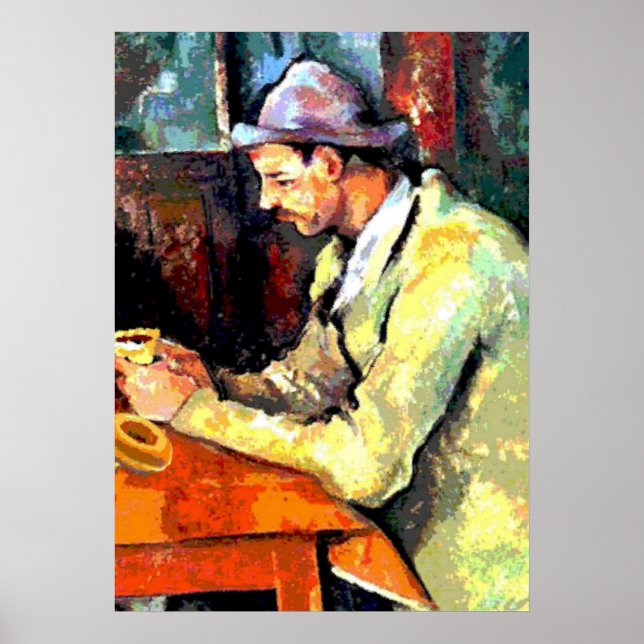 Affiche Café et beignets (Devant)