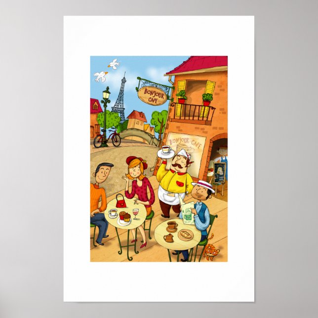 Affiche Café français (Devant)