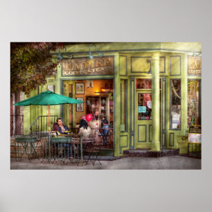 Affiche Cafe - Hoboken, NJ - Empire Coffee & Tea