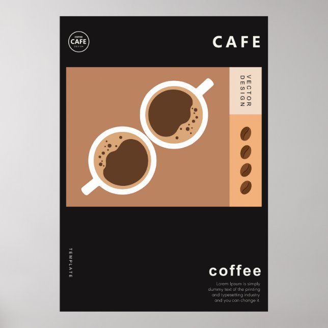 Affiche Café International (Devant)