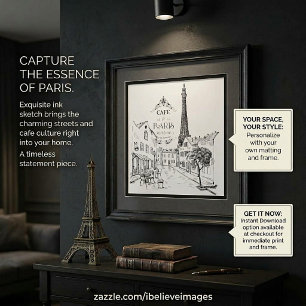 Affiche Café Paris