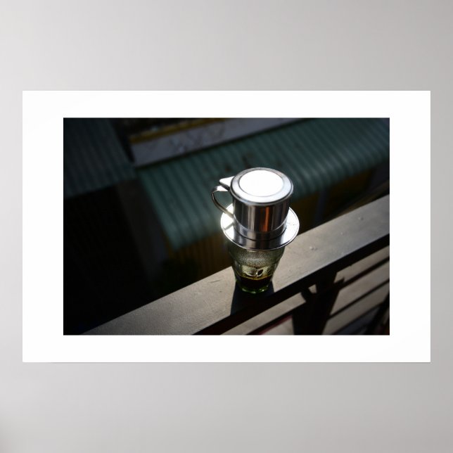 Affiche Café Phin - Ca phe Phin Viet Nam (Devant)