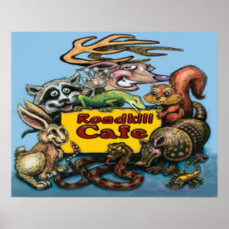 Affiche Café Roadkill