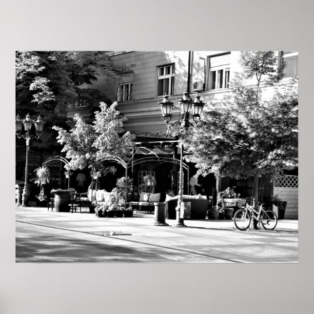 Affiche Café Sidewalk (Devant)