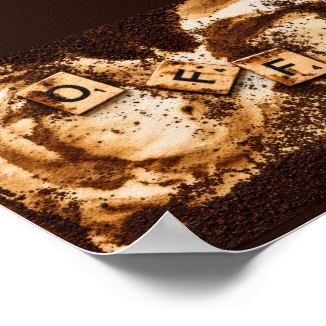 Affiche Café sur Café (Coin)
