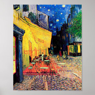 Affiche Café Terrace à Night, Vincent van Gogh