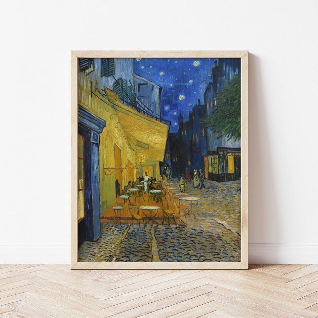 Affiche Café Terrasse en soirée | Vincent Van Gogh (Créateur téléchargé)