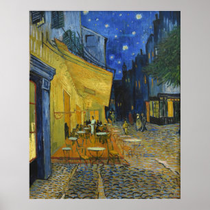 Affiche Café Terrasse par Vincent Van Gogh