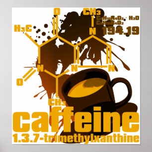 Affiche Caféine