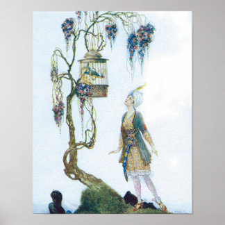 Affiche Caged Bird et la princesse