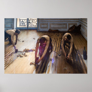 Affiche Caillebotte - Raboteurs De Parquet 1875