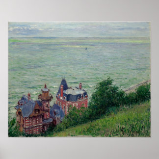 Affiche Caillebotte - Villas À Trouville