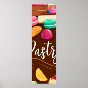 Affiche Cakes desserts