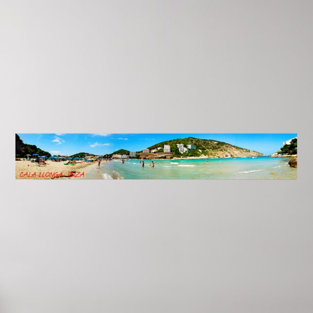 Affiche cala llonga (Devant)