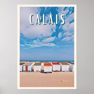 Affiche Calais Photo Vintage 