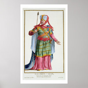 Affiche Calamin-Han, empereur et Sovereign de l'Asie de 'R