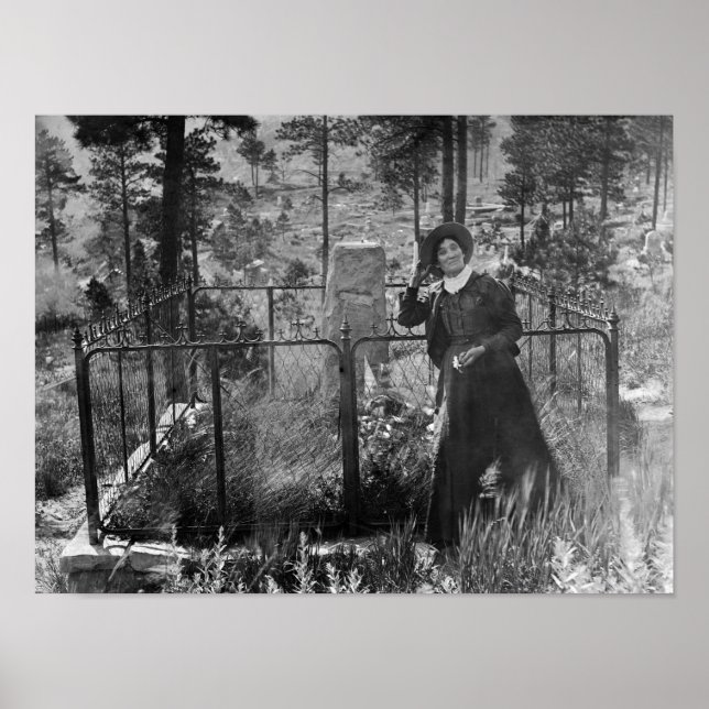 Affiche Calamity Jane at Wild Bill Hickok's Grave (Devant)