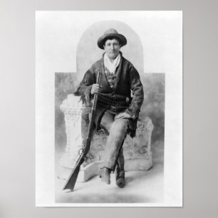 Affiche Calamity Jane Avec Son Rifle