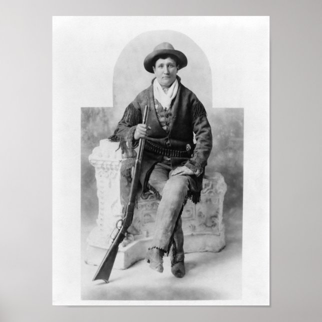 Affiche Calamity Jane Avec Son Rifle (Devant)
