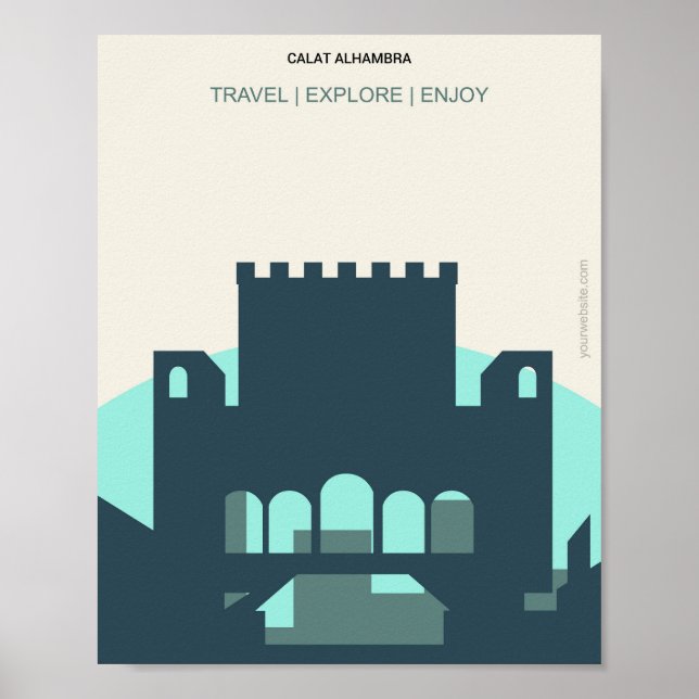 Affiche Calat Alhambra (Devant)