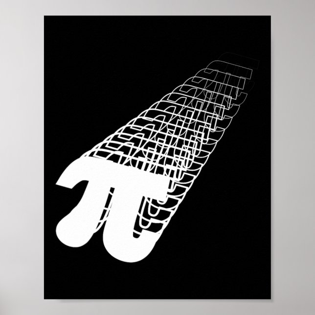 Affiche Calcul de géométrie de jour Pi Trigonometry Study (Devant)