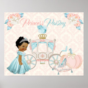 Affiche Calèche de conte de fées Princesse Nurserie person