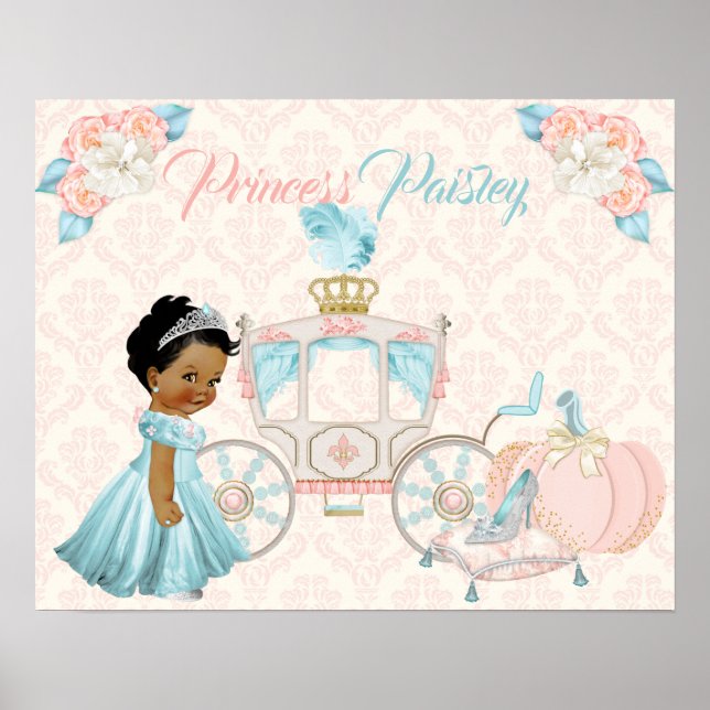 Affiche Calèche de conte de fées Princesse Nurserie person (Devant)