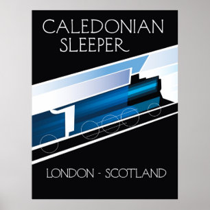 Affiche Caledonian Sleeper London Scotland