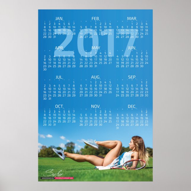 Affiche Calendrier 2017 (Devant)