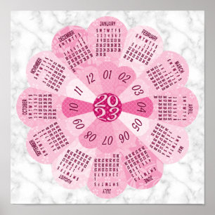 Affiche Calendrier 2023 (voir description pour la version 