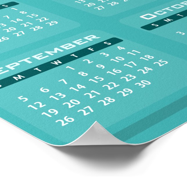 Affiche Calendrier 2027 (Coin)