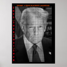 CALENDRIER DE 4 ANS DE BLACKOUT DE TRUMP