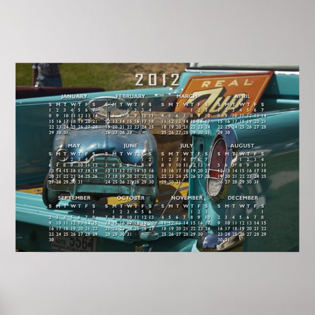 Affiche Calendrier de jouets anciens (Devant)