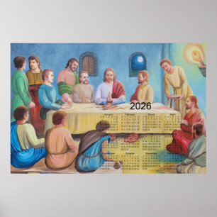 Affiche Calendrier de la Cène 2026