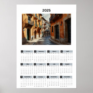 Affiche Calendrier de Vue Belle France