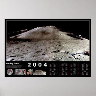 Affiche Calendrier Delta 2004