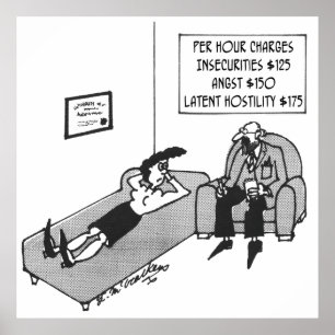 Affiche Calendrier des honoraires des psychiatres