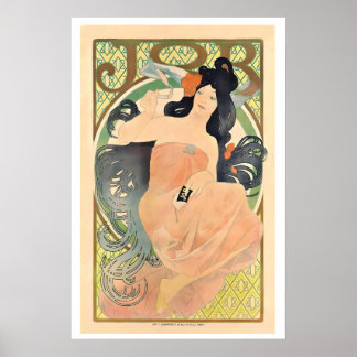 Affiche Calendrier du zodiaque pour La Plume897 Vintage
